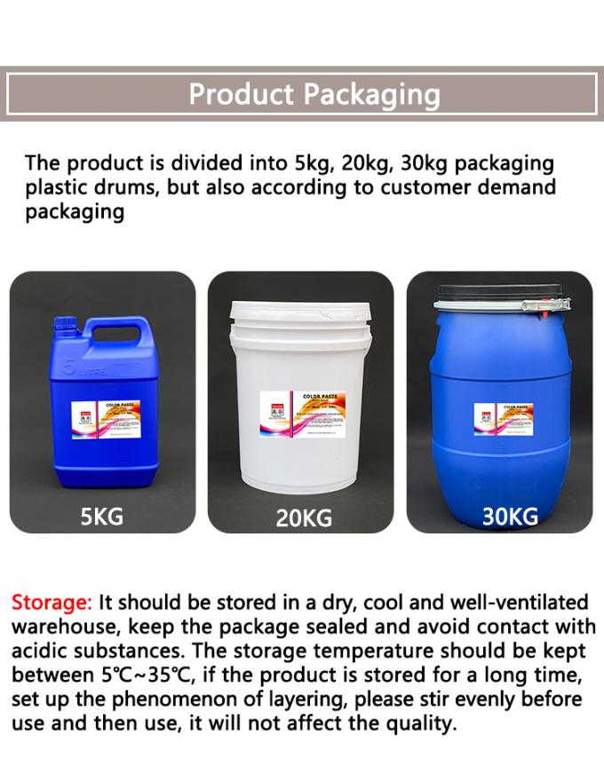 Water-based Liquid Fluorescent Pigment Pastes 8001 Fluorescent Gerlse Liquid Color Paste for Shoes 18