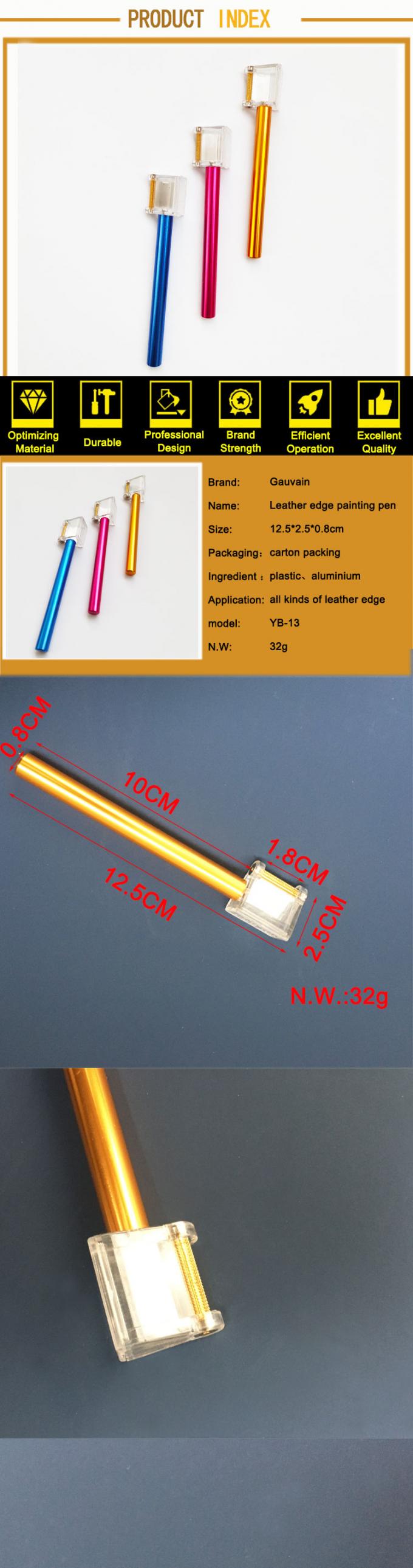 Leder-Kanten-Stift f&uuml;r Taschen-G&uuml;rtel-Geldb&ouml;rse, Handwerkzeuge f&uuml;r Leder-Kanten-Beschichtung 6