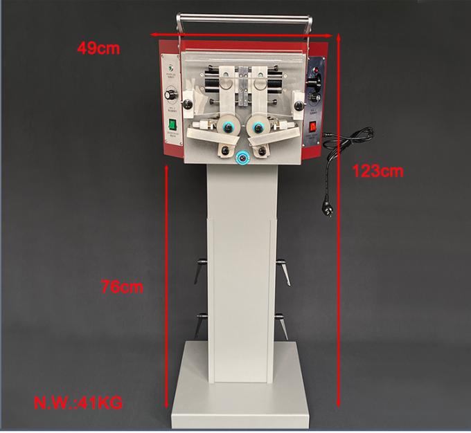 Doppelseitige elektrische Lederfarbmaschine für Gürteltaschen 8