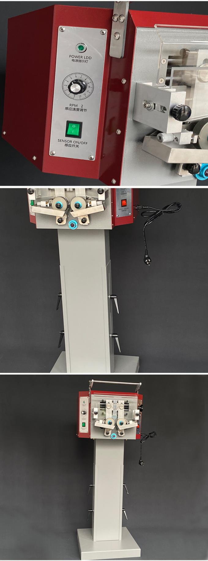 Doppelseitige elektrische Lederfarbmaschine für Gürteltaschen 14