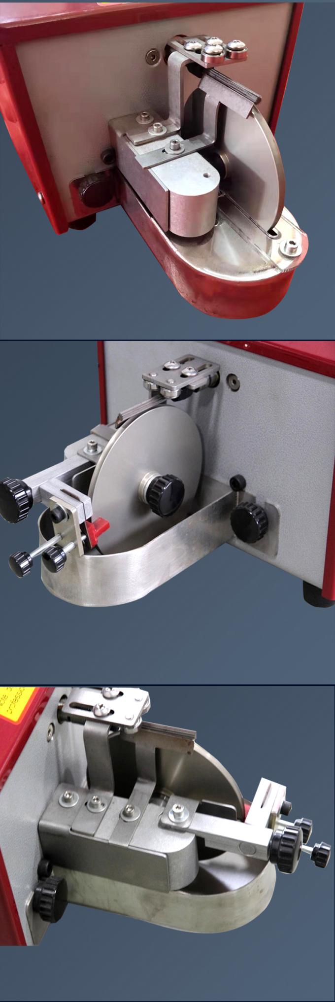 Einzelseitige elektrische Leather Edge Painting Machine für Gürteltaschen 12