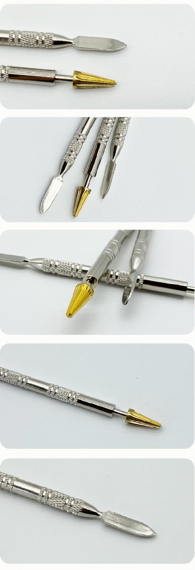 DIY Dual Head Messing Roller Leather Craft Applicator Schnelle Lederkante Malen Stift F&auml;rben Roller Kleber Schmieren Dichtung &Ouml;lb&uuml;rste 12
