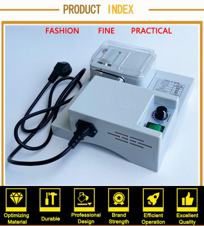 Elektrische Einseitige Leder-Kanten-F&auml;rbemaschine Halbautomatische G&uuml;rtel Kanten-F&auml;rbung Malbox 8