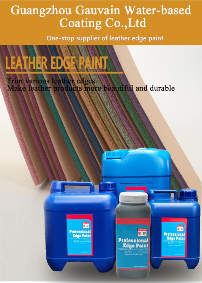 Shoes Coating Paint with Colorful Glitter Leather Edge Paint for Belts Bags 0