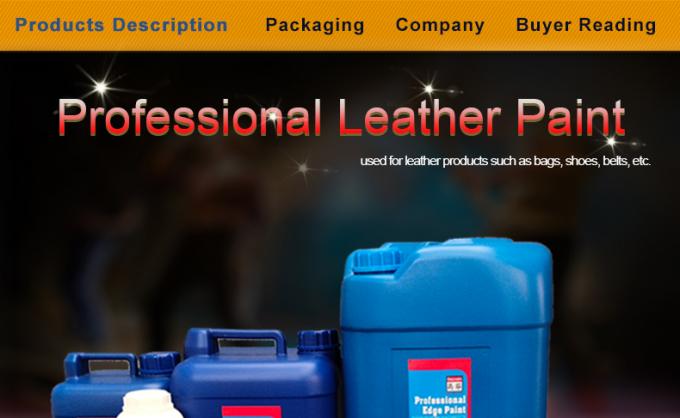 Hochwertiges Kreatives DIY-Wasser-basierte Leder-Kanten-Beschichtung Farbe Fl&uuml;ssige Farbe Farbe professioneller Hersteller 4