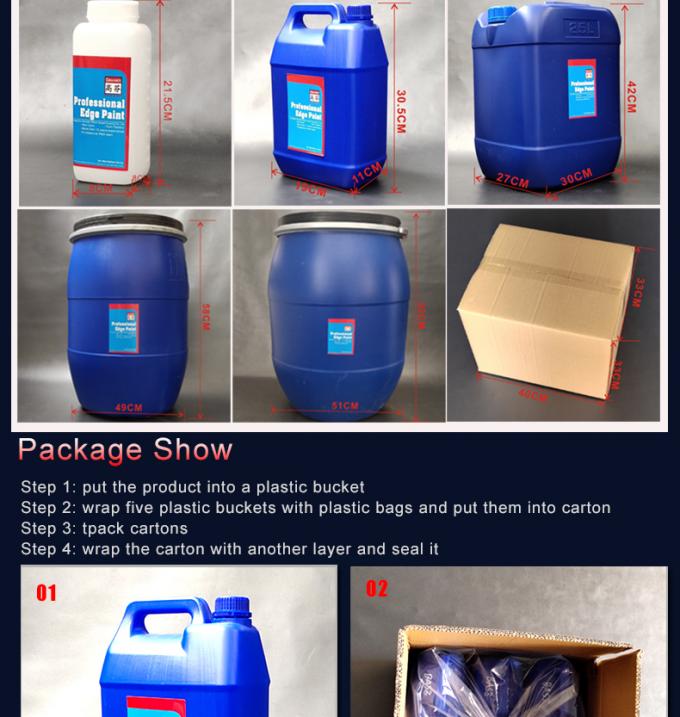 Hochwertiges Kreatives DIY-Wasser-basierte Leder-Kanten-Beschichtung Farbe Fl&uuml;ssige Farbe Farbe professioneller Hersteller 30