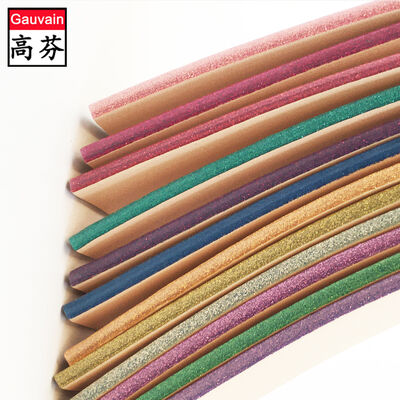 Schuhe Beschichtung Farbe mit bunten Glitzer Leder Rand Farbe für Gürtel Taschen