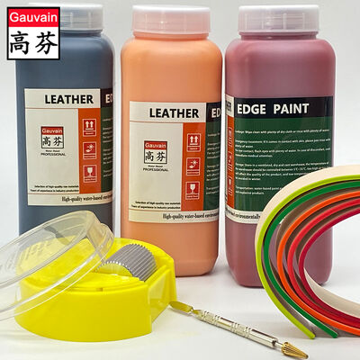 Hochwertiges Kreatives DIY-Wasser-basierte Leder-Kanten-Beschichtung Farbe Flüssige Farbe Farbe professioneller Hersteller